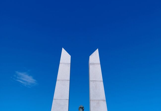 稚内公園にある像