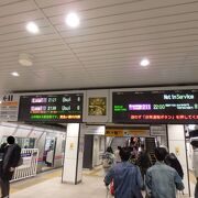 JR上野駅からは離れているが徒歩圏内で移動できる