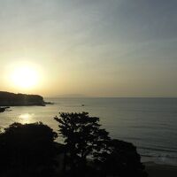 日の出　部屋から