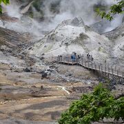 登別温泉の源泉