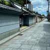 江戸時代の城下町の風情が残る町並み