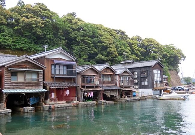 舟屋の町並み