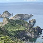 隠岐諸島北端の絶景。