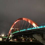 綺麗にライトアップ