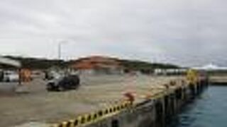 石垣島からの高速船はここへ到着