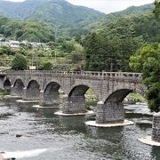 石橋としては日本最長　優美ないい橋　馬渓橋もついでに見学を