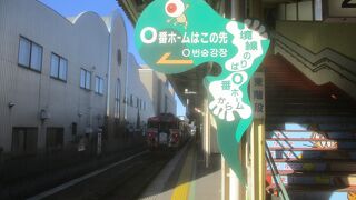 米子駅から境港駅を結んでいます
