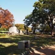 熊本城稲荷神社の道路向かい斜めにある高橋公園