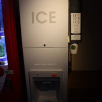 1階の自販機コーナーにある氷の機械