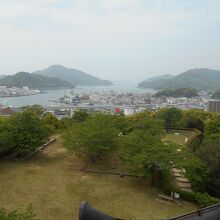 天守からの眺め