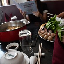 タイ式すき焼きの昼御膳