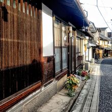 旧石州街道(出口通り)