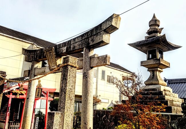 金毘羅神社石燈籠(府中市）