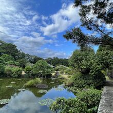 日本庭園の一コマ