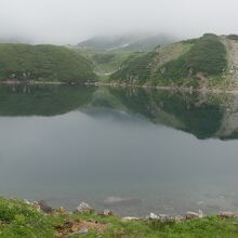 今回は天気が残念で、せっかくの絶景もこの通り