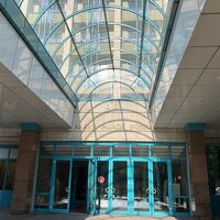 翌朝撮影の正面玄関