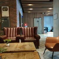 こじんまりとしているロビー