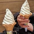 北海道のソフトクリームありました
