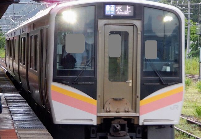 上越国境を越える電車の本数が少なすぎでした。