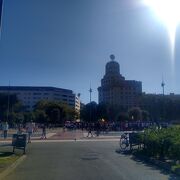 バルセロナの中心