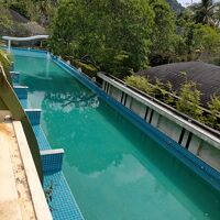 1階の部屋はプールアクセス