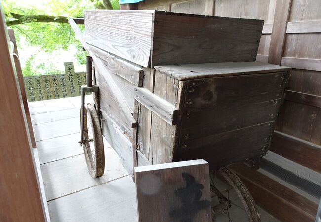 江戸時代の納経帳と箱車