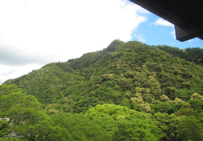 頂上には岐阜城