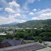 バルコニーからの眺め　南禅寺