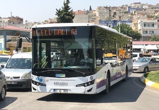 空港バスから乗り換え