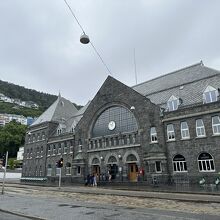 ベルゲン駅の駅舎