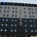 JR芦原温泉駅前にできたー、大浴場付きの新しいホテル