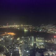港の夜景がきれい
