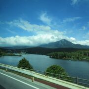諏訪富士とも呼ばれている蓼科山