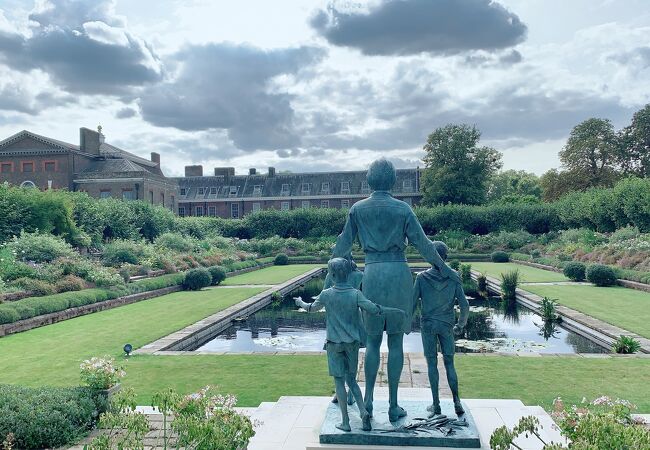 ケンジンントンといえばダイアナ妃