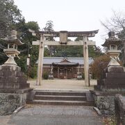 東漢氏の祖である阿智使主の居住地跡