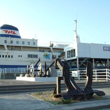 今にも出港しそうな勇姿です