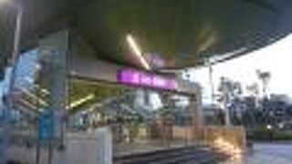 桃園MRTの駅。現在は終点の駅