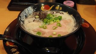 博多駅ビル、めん街道のラーメン屋