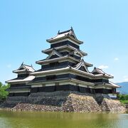 天守閣は最古の国宝　～　国宝松本城