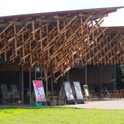 昭和記念公園内にある素敵なカフェ　2022年12月オープン