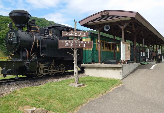 森林鉄道蒸気機関車 雨宮21号