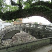 興福寺への参道「一覧橋」よ