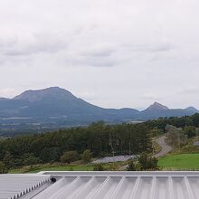 道央自動車道有珠山サービスエリア展望台