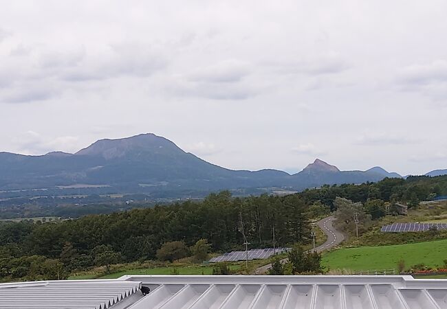 道央自動車道有珠山サービスエリア展望台