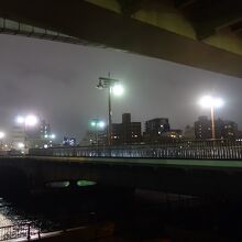 両国橋。両国側から。