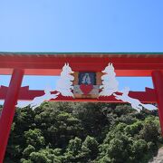 山口県の観光スポットは赤い鳥居