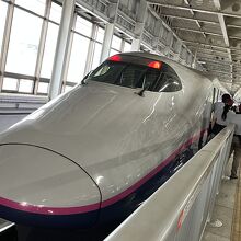 仙台から東京へやまびこ