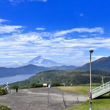富士山と芦ノ湖