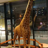 なぞの巨大なキリンのオブジェ