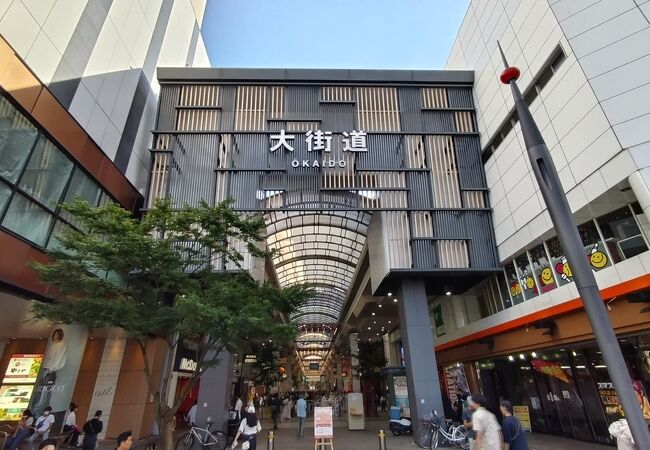 大きな商店街☆